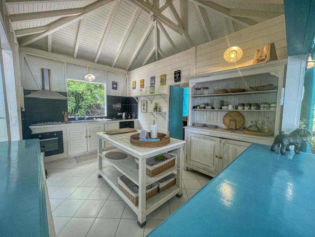 19.Location villa piscine Saint François Guadeloupe_Cuisine